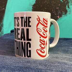 It’s the real thing COCA COLA mug